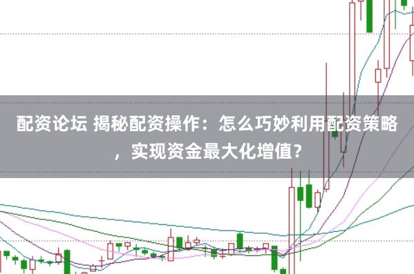 配资论坛 揭秘配资操作：怎么巧妙利用配资策略，实现资金最大化增值？